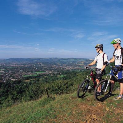 Bikes On Leckhampton Hill