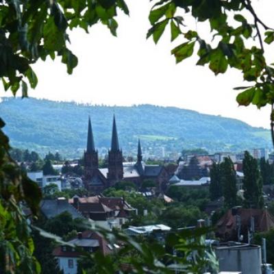 Germany Freiburg Skyline